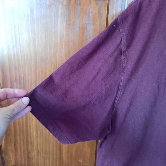 Carhartt Original Fit Heavyweight Port Logo Pocket T-shirt K87 PRT Size Large - Picture 8 of 11